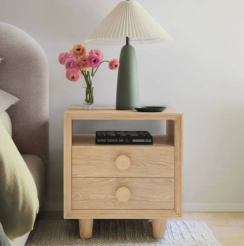 Table de chevet Talloires scandinave, vue 3 sur 5