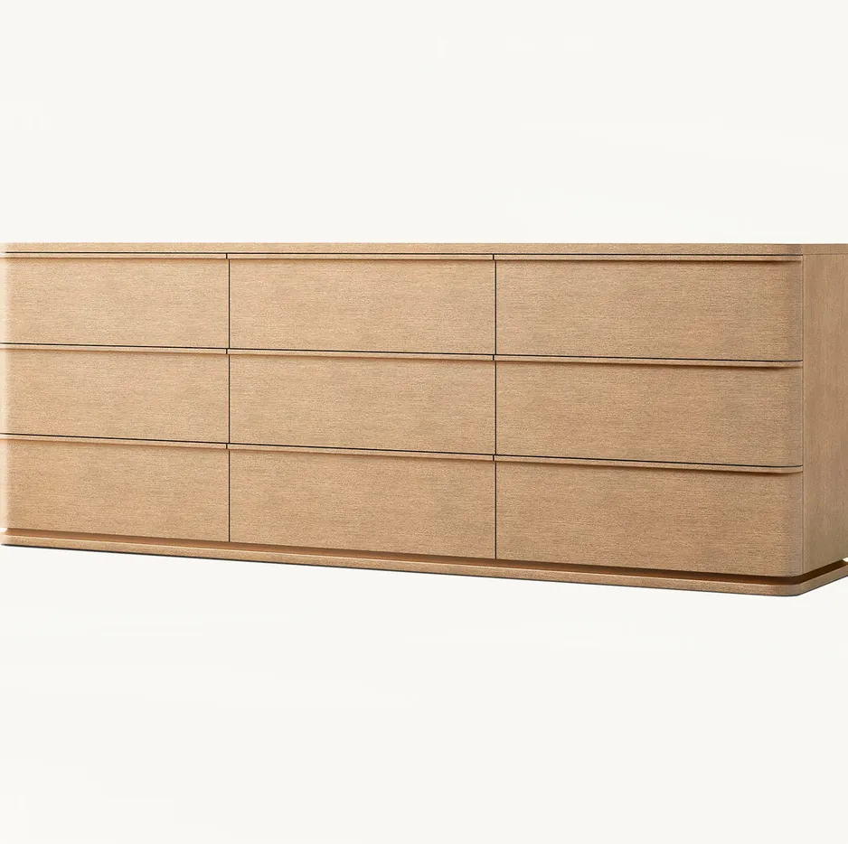 Table de chevet Tournus en bois massif, vue 2 sur 6
