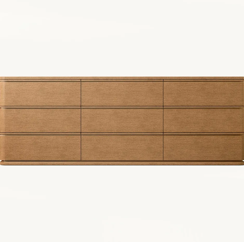 Table de chevet Tournus en bois massif, vue 3 sur 6