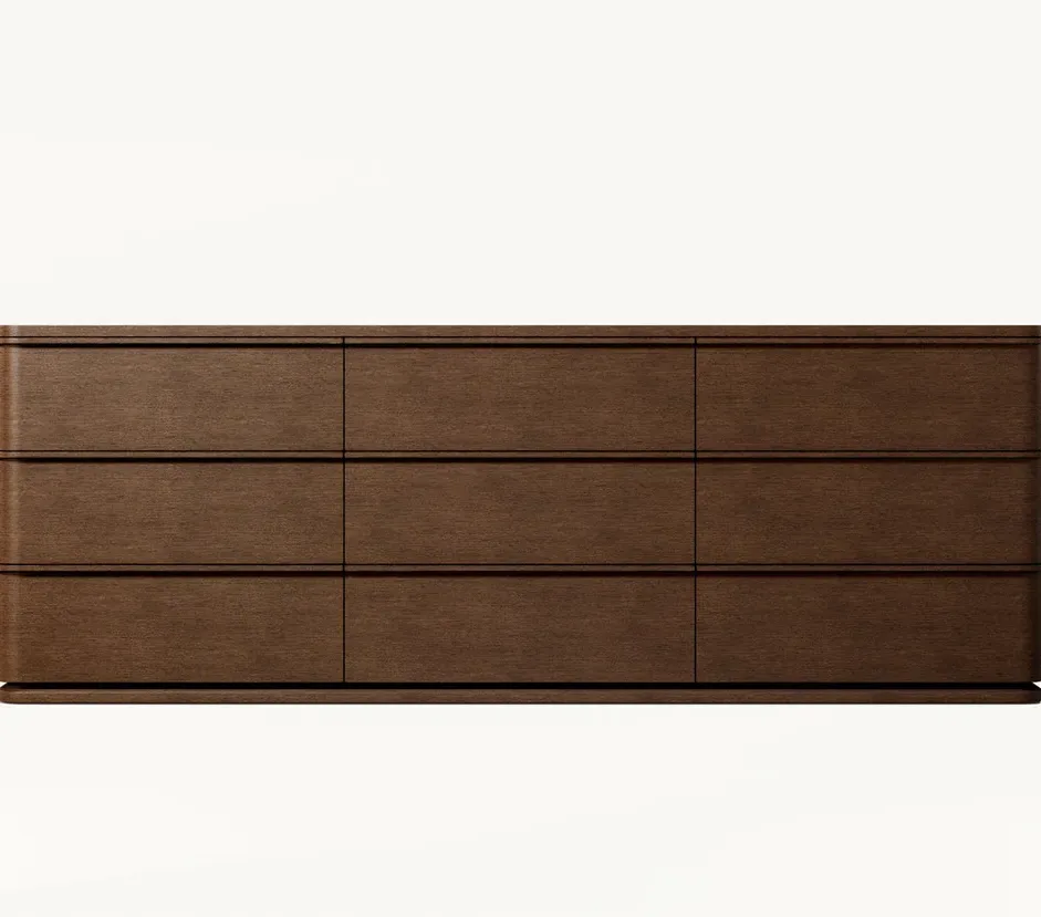 Table de chevet Tournus en bois massif, vue 4 sur 6