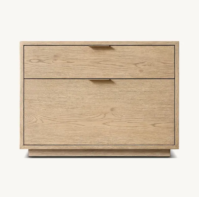 Table de chevet Trémolat en chêne — tables de chevet