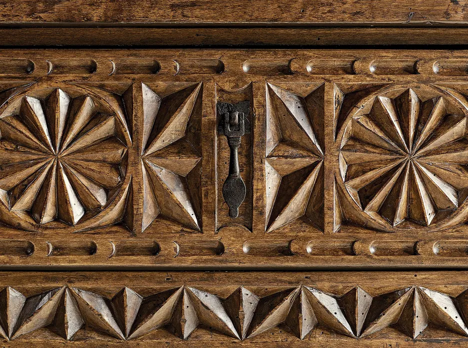 Table de chevet Uzès en bois massif noir, vue 6 sur 6
