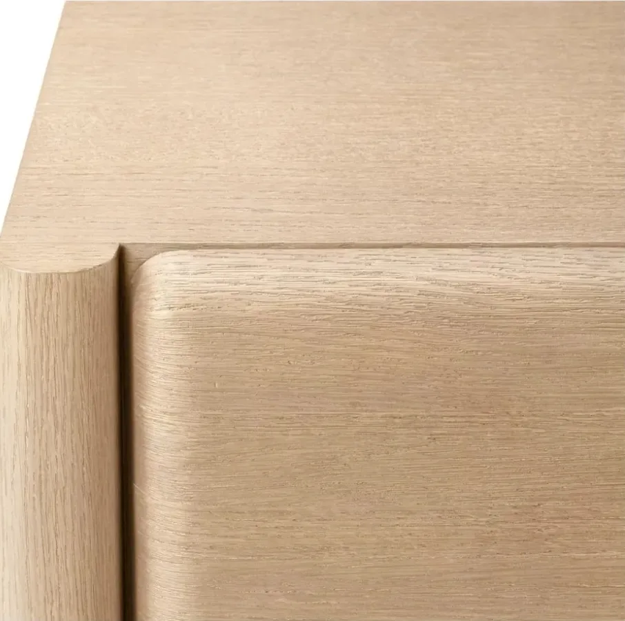 Table de chevet Vézelay en bois massif, vue 3 sur 6