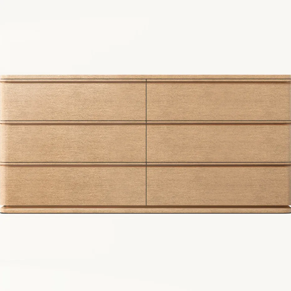 Table de chevet Yvoire en chêne, vue 4 sur 6
