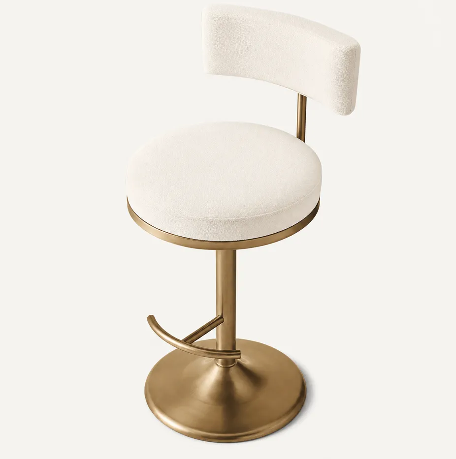 Tabouret de bar Arles en tissu, vue 6 sur 6
