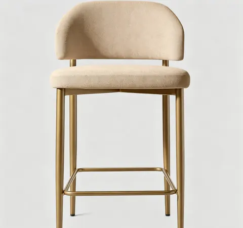 Tabouret de bar Céreste en tissu — chaises