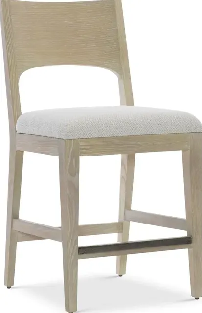 Tabouret de bar Fayence en bois massif — chaises