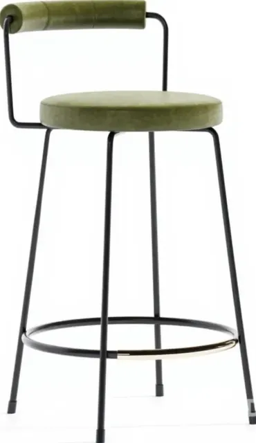 Tabouret de bar Peille en tissu — chaises