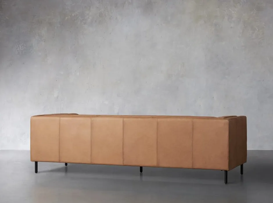 Tabouret de bar Ruoms en cuir, vue 2 sur 5