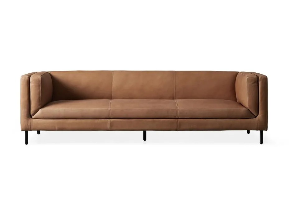 Tabouret de bar Ruoms en cuir, vue 5 sur 5