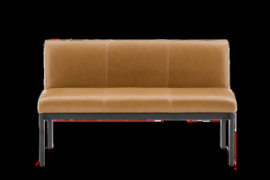 Tabouret Espelette en cuir, vue 3 sur 5