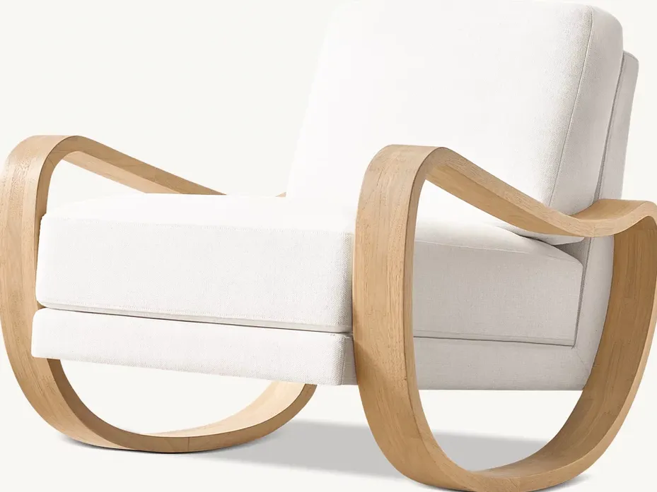 Tabouret Mimizan en tissu, vue 2 sur 4