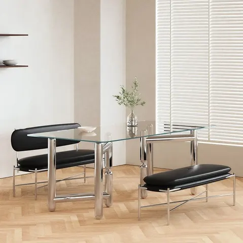 Tabouret Pontarlier en cuir — chaises