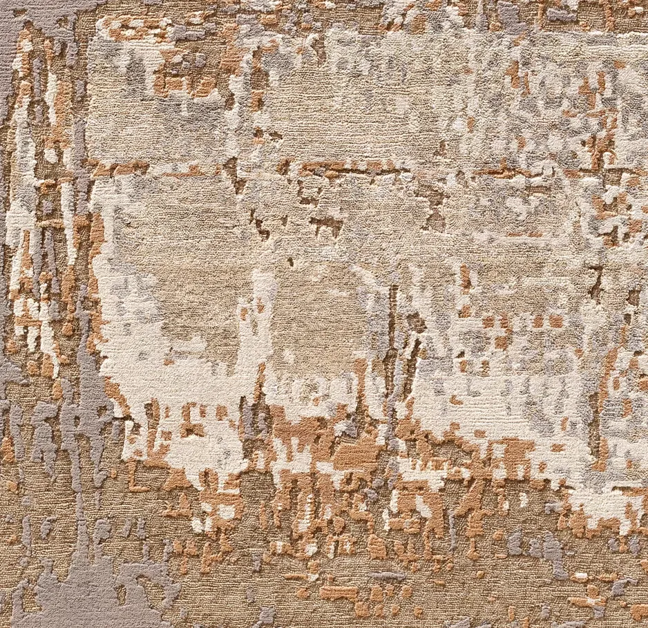 Tapis de maison décoratif à poils élevés de luxe tissé à la main personnalisé, vue 3 sur 6