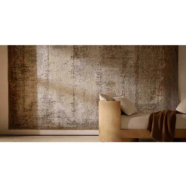 Tapis de maison décoratif à poils élevés de luxe tissé à la main personnalisé, vue 6 sur 6